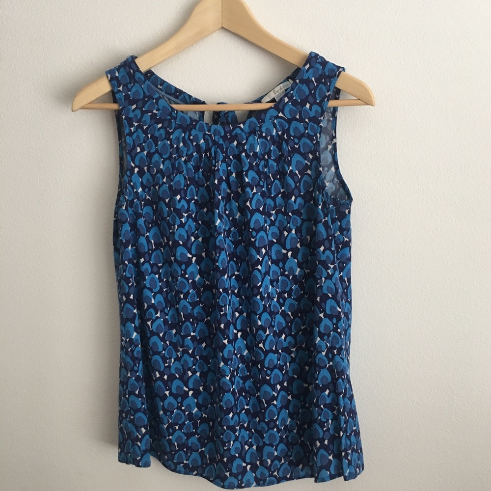 Boden | blue print tank with tie back