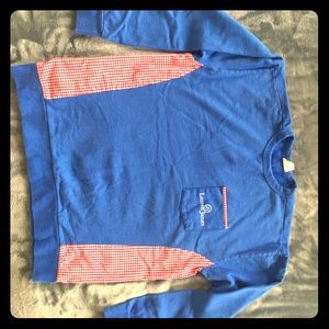 Lauren Jane  Blue Sweat Shirt.