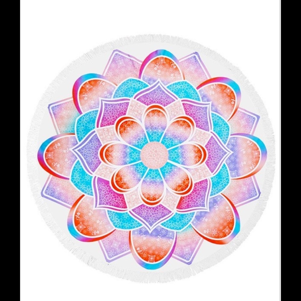 SOLD OUTMandala beach towel blanket