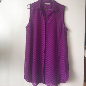 Dana Buchanan sleeveless blouse