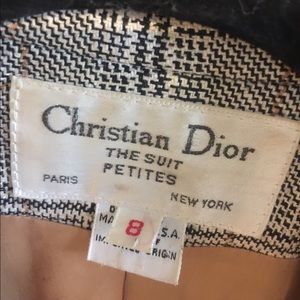 Christian Dior suit jacket