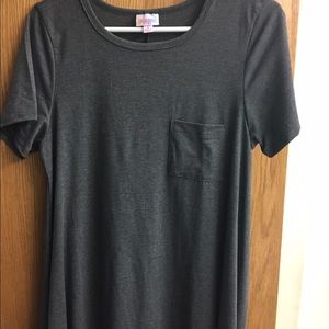 Heather gray lularoe Carly dress