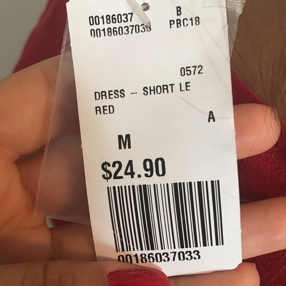 NWT deep plunge wrap dress - Picture 3 of 3