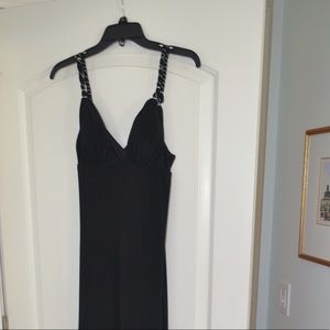 Long black dress