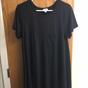 Small Lularoe black Carly dress