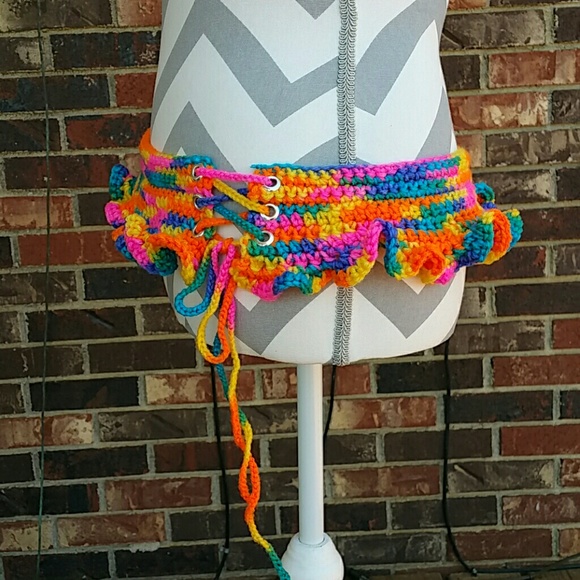 One-of-a-kind Crochet Bikini Belt! - Picture 2 of 3