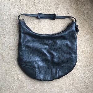 Authentic black Gucci purse