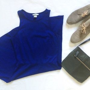 Blue Skater Dress S