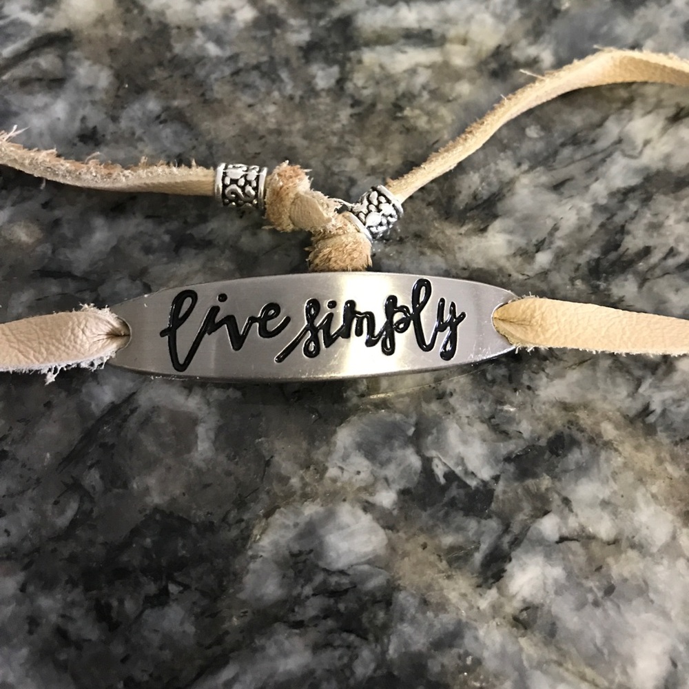 Live Simple Bracelet