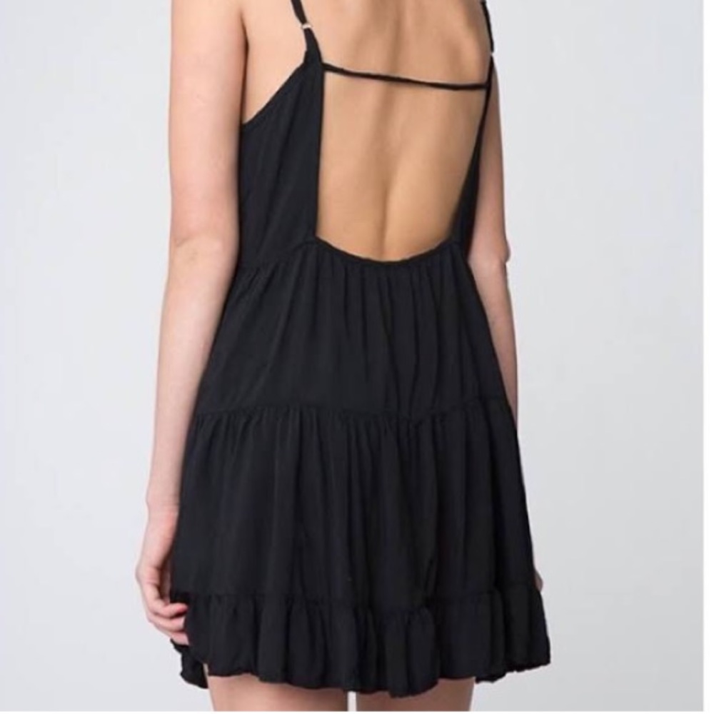 Brandy Melville Black Dress (one size fits all$