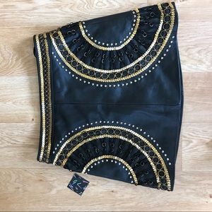 Nasty Gal Skirts - The Karima Skirt is made in black leather Nasty Gal Skirts - The Karima Skirt is made in black leather