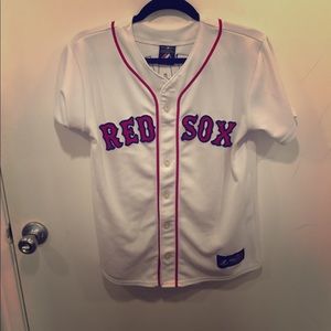 Red Sox jersey Gonzalez 28