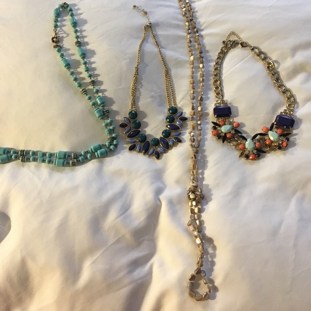 Lot of Necklaces, J. Crew