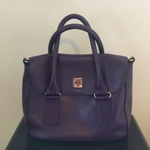 Purple Kate Spade purse