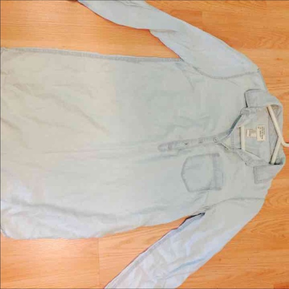 Light blue denim dress - Picture 3 of 3