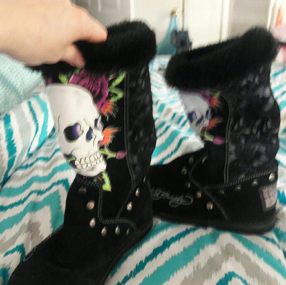Ed hardy boots