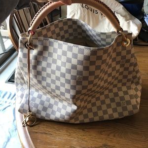 Artsy MM Damier Azur