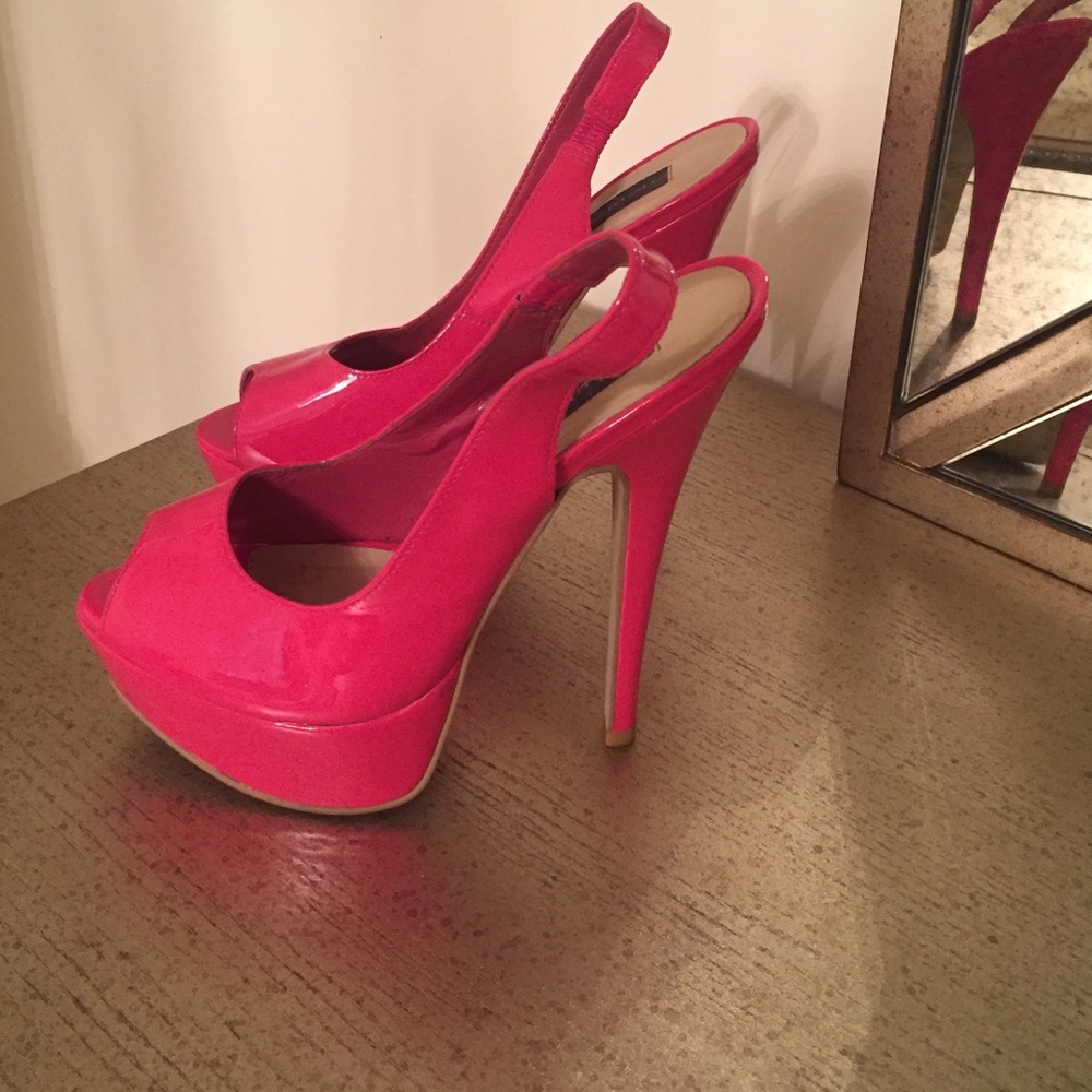 Hot Peep Toe Platform - image 1