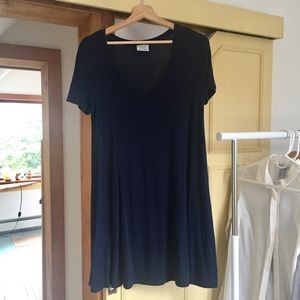 Zara Trafaluc swing dress size small in navy