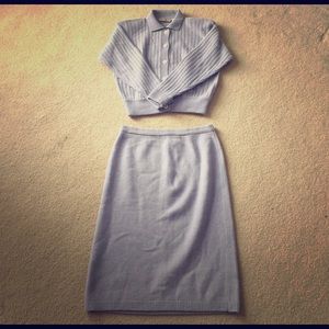 Liz Claiborne knitwear matching 2 piece outfit