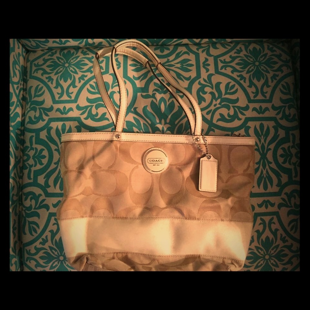 Authentic Coach Tote - image 1