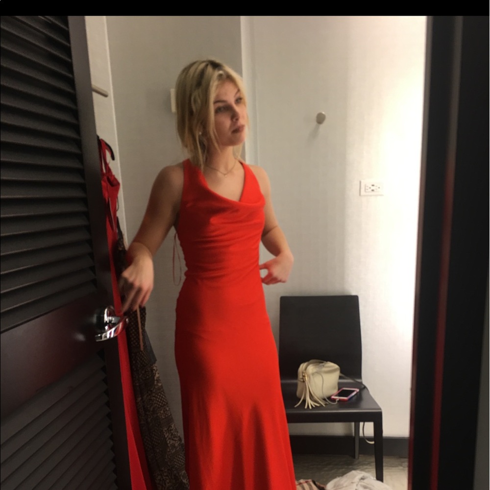 Drape-Front Gown - Picture 3 of 3