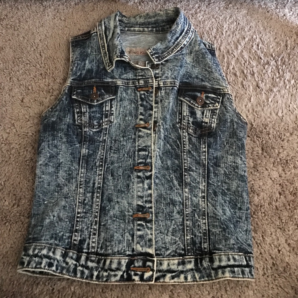 Denim vest