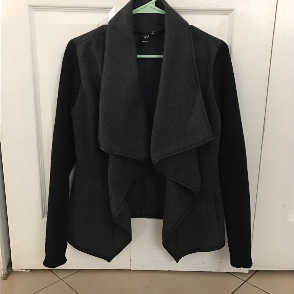 Windsor jacket black and grey