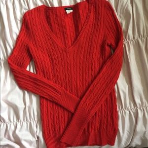 J.Crew cable knit sweater