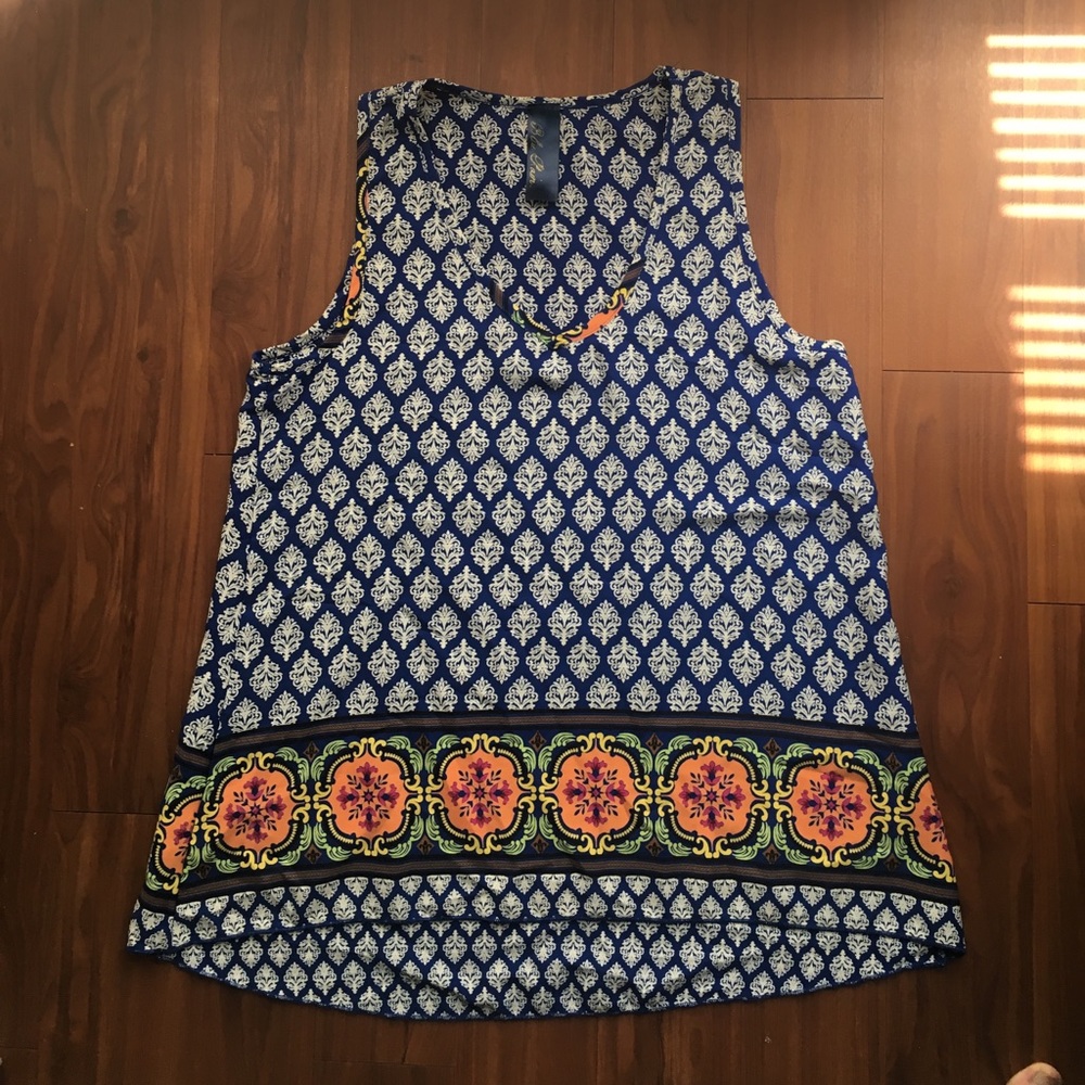 Pattern Tank Top