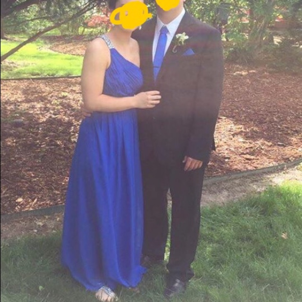 Blue dress