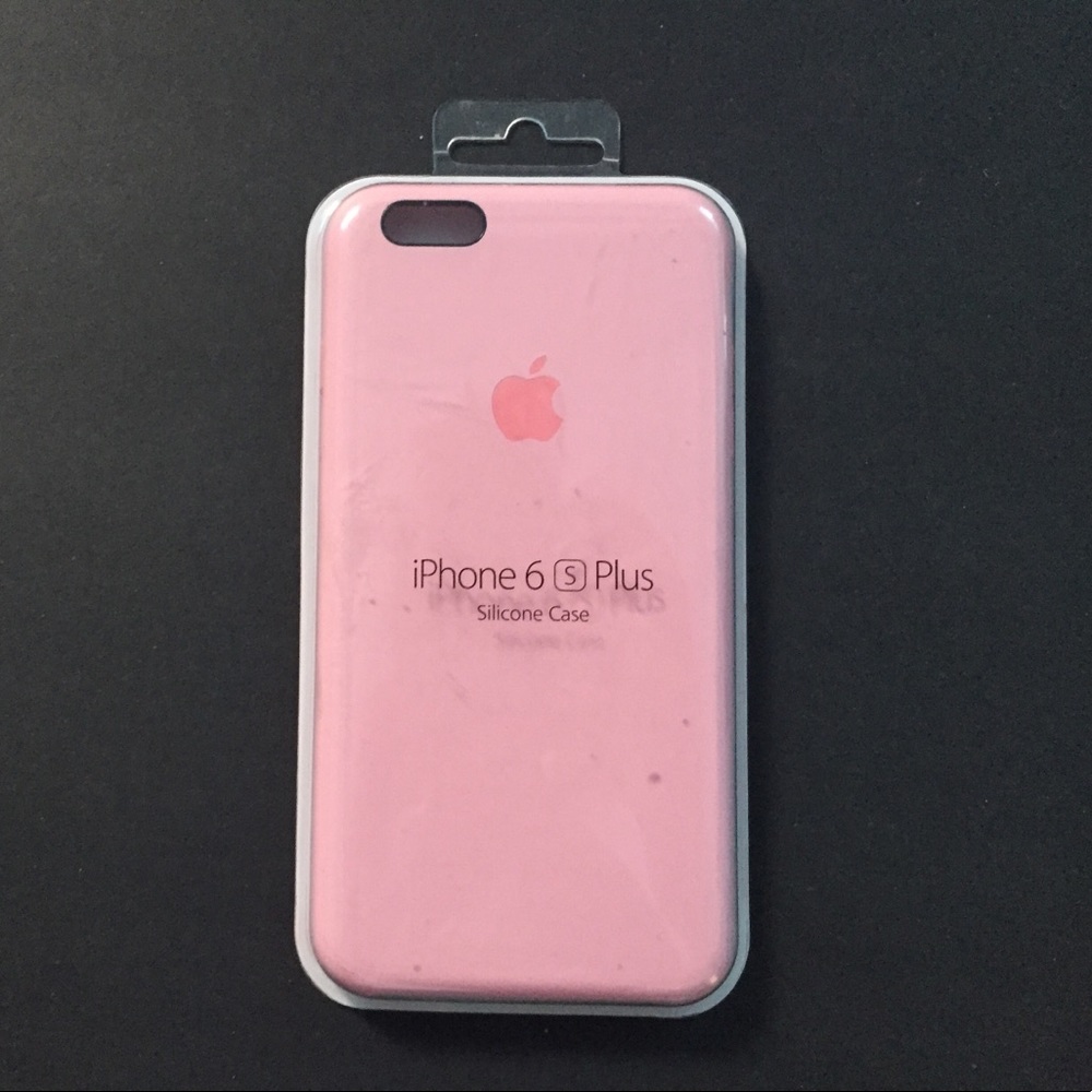 Pink iPhone 6 Plus Apple silicone case