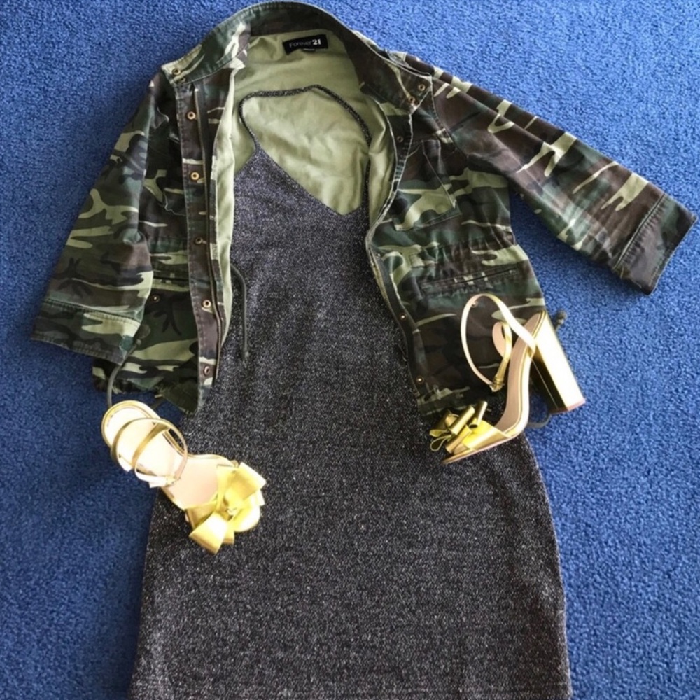 Forever 21 Camouflage Jacket: FINAL PRICE