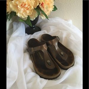 Birkenstock Brown Women's Gizeh Thong Sandal 39