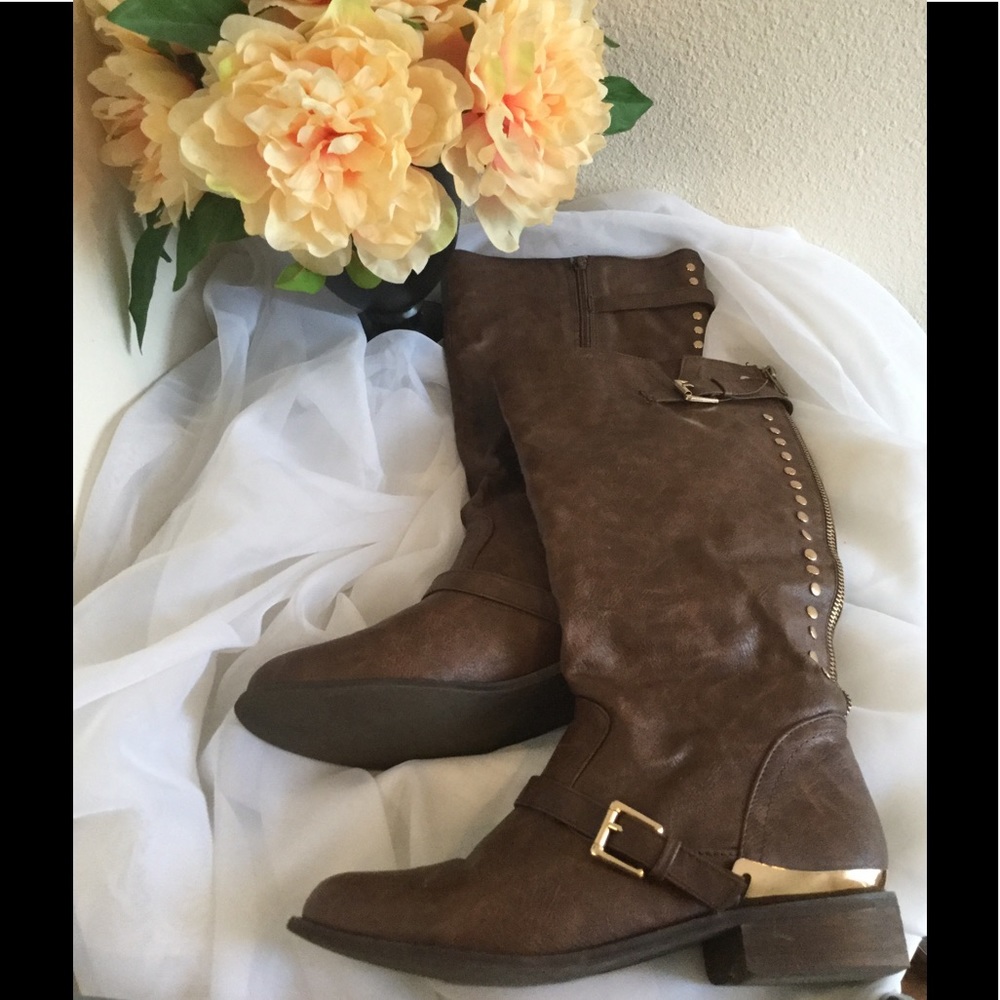LAST CHANCE, Brown Bucco Boots
