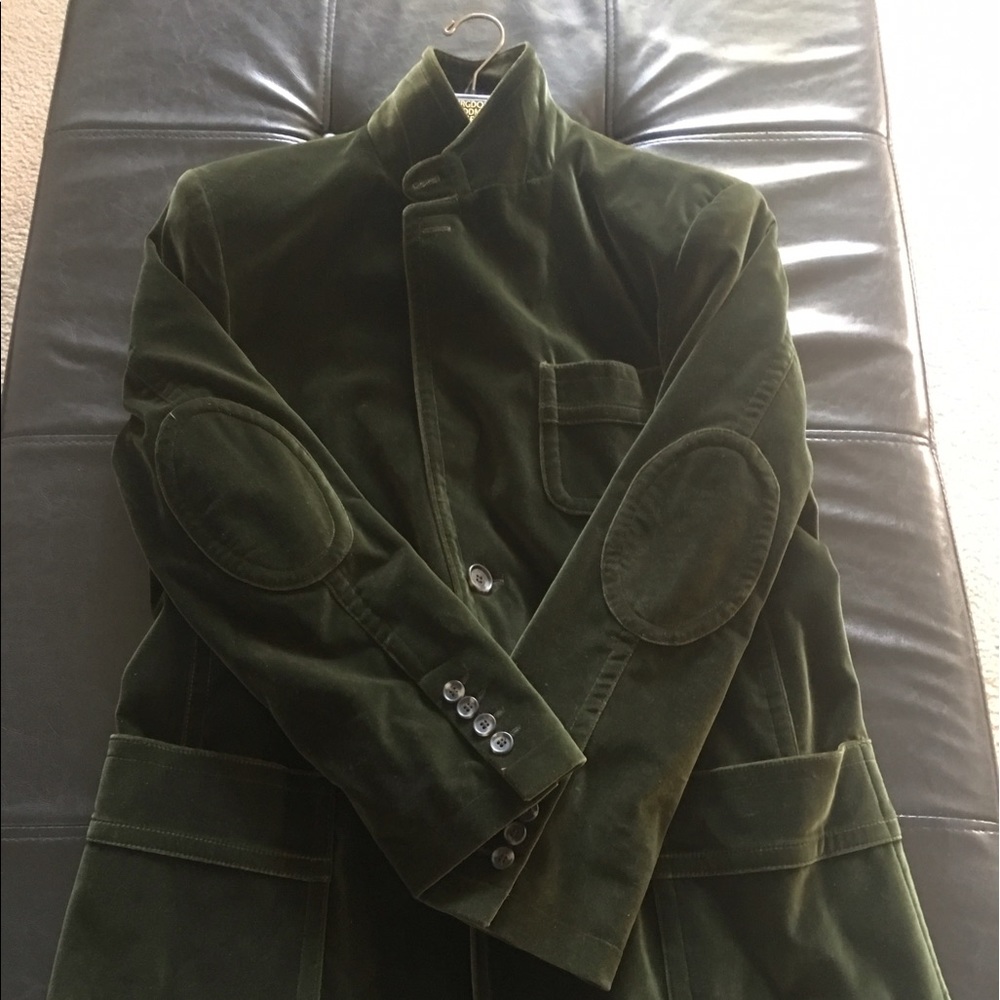 Valentino - Regal Green Velvet Jacket