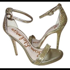 NIB Sam Edelman Eleanor in Gold Metallic