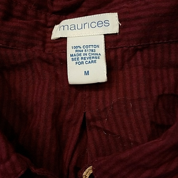 Maurices button up - Picture 3 of 3