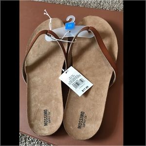 Brand new, with tags. Mossimo faux leather sandals