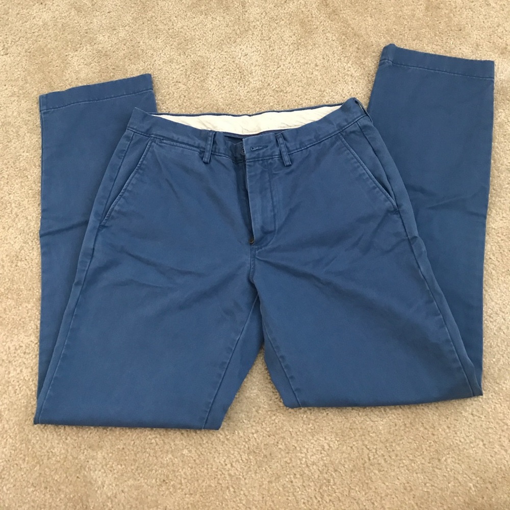 Blue J.Crew Chinos - 31x32 Slim Fit