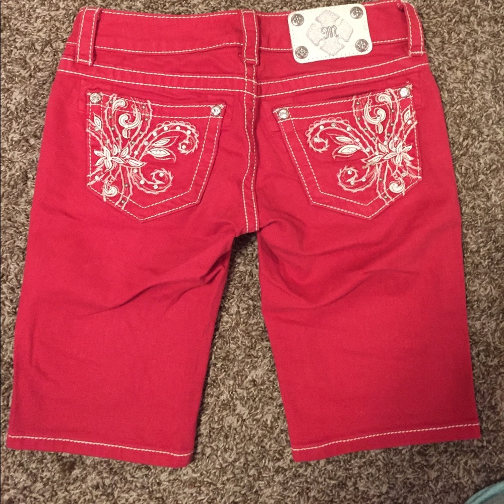 Miss Me Bermuda shorts