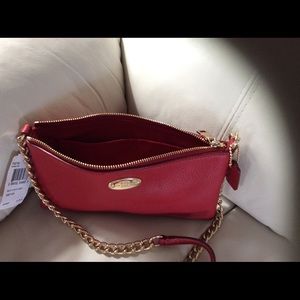 Red Coach Purse