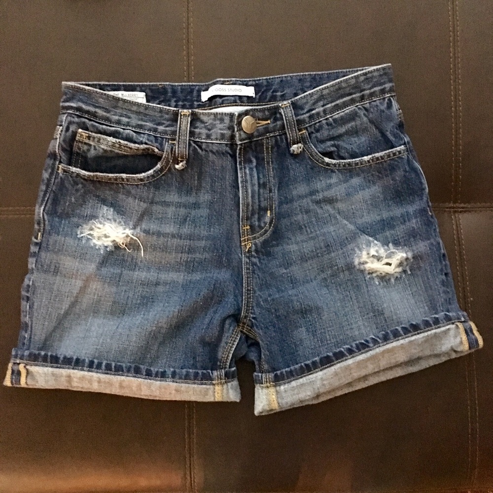 Vigoss The Mulberry Boyfriend Jean Shorts