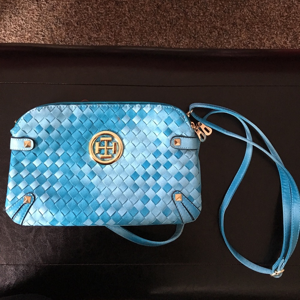 Teal shoulderbag