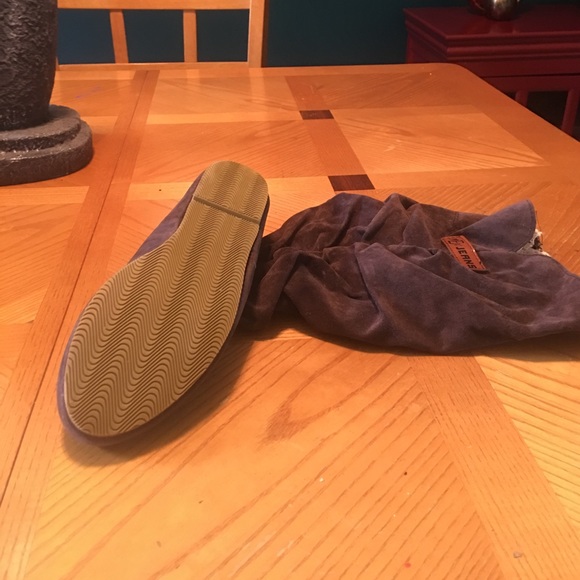 Chocolate brown faux winter boot - Picture 3 of 3