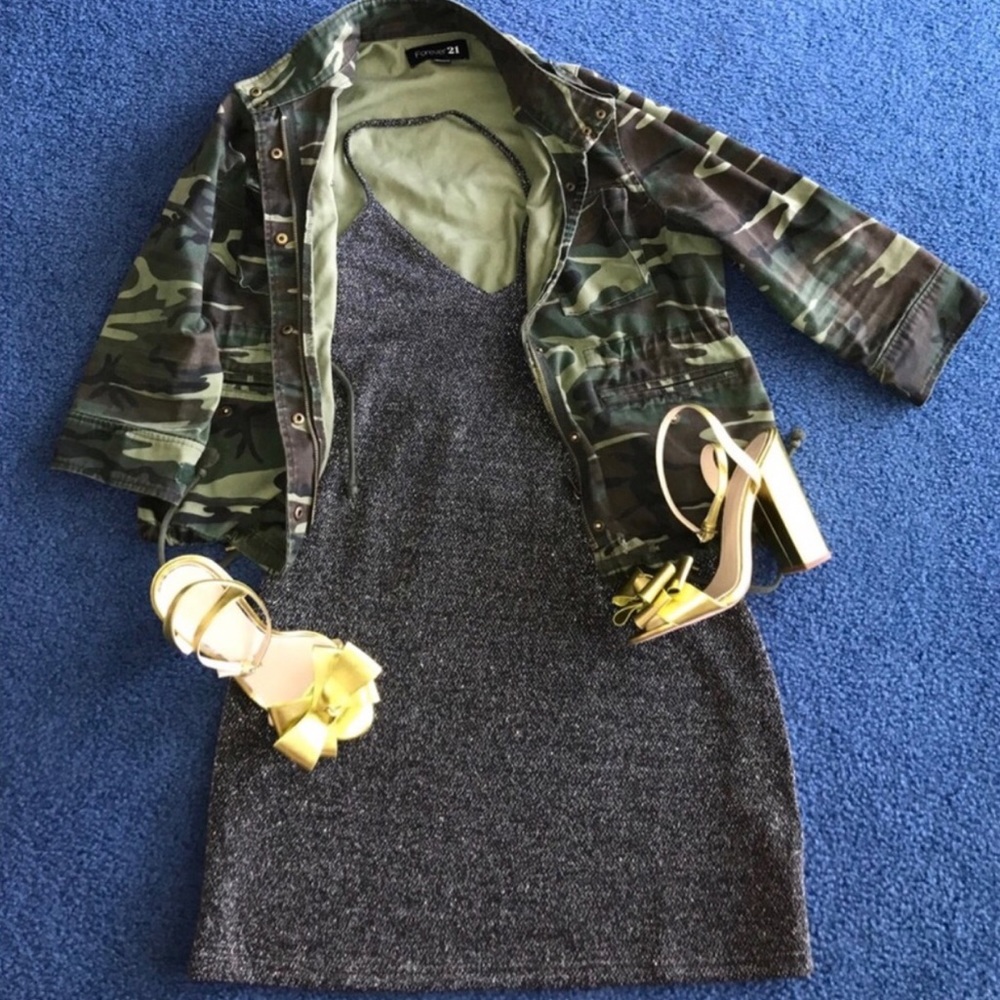 Zara Low Back Racer Strap Dress NWOT