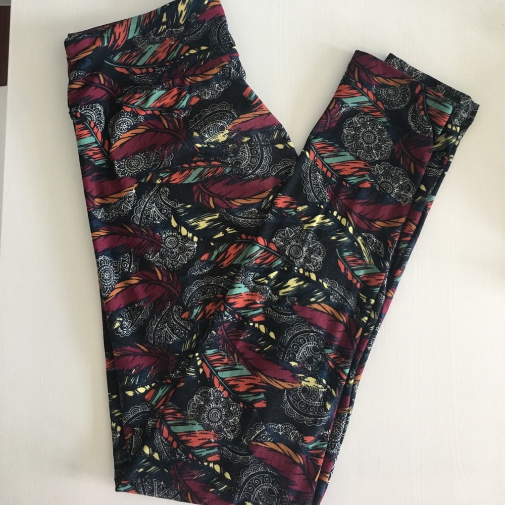 OS Feather and Dream Catcher LuLaRoe Leggings