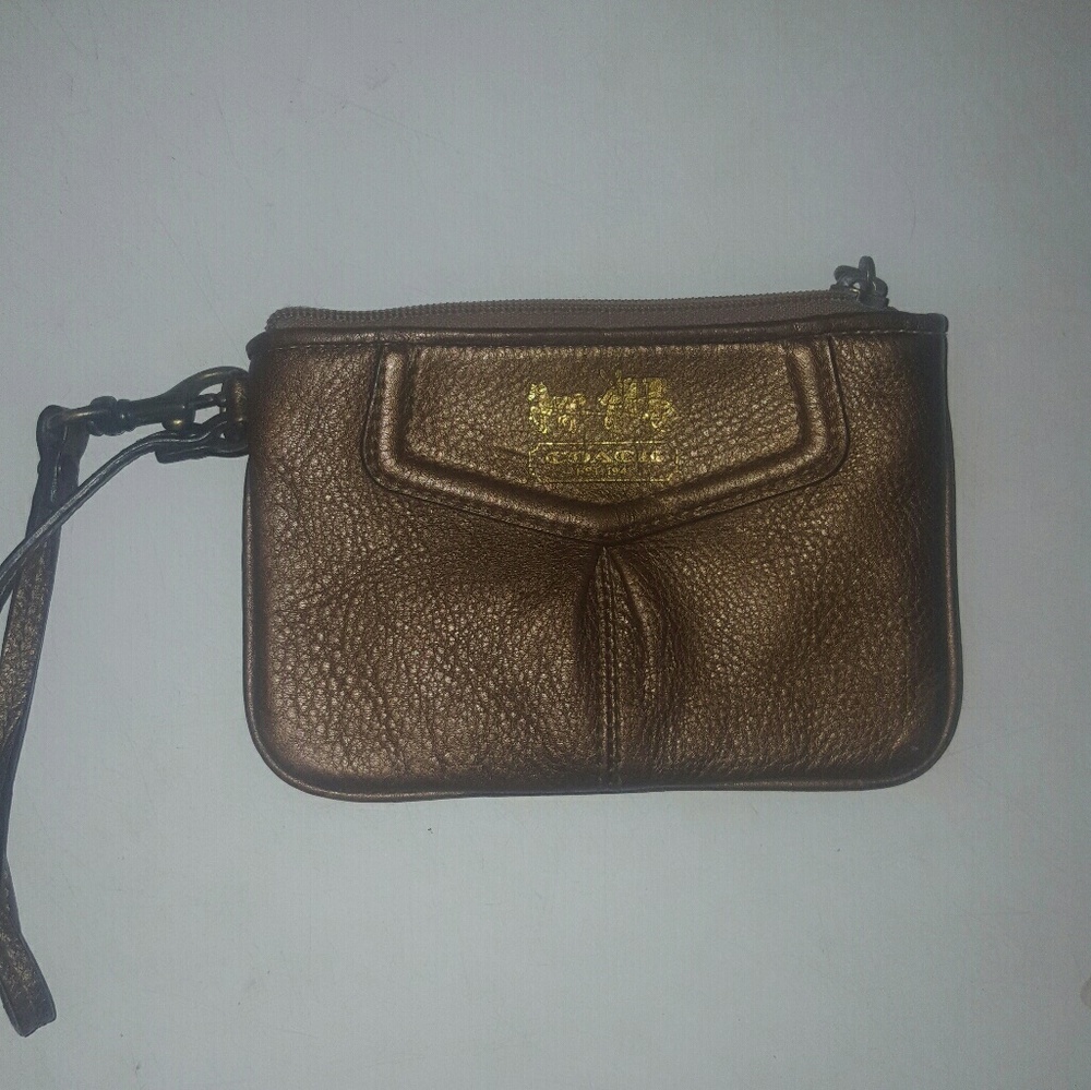 Coach coin purse.