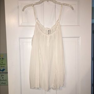 Flowy babydoll tank top size small