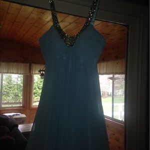 Baby Blue Homecoming Dress